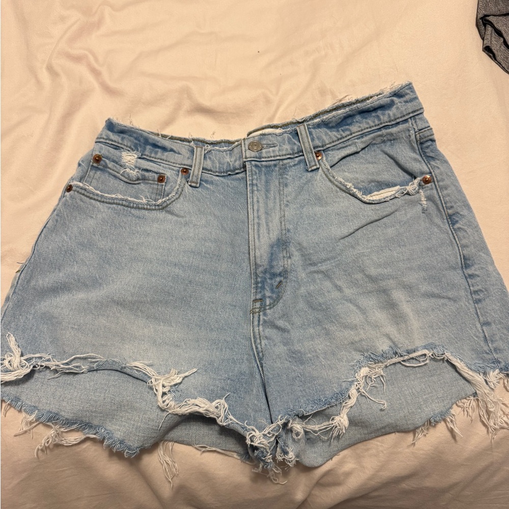 Abercrombie and fitch mom short curve love 30